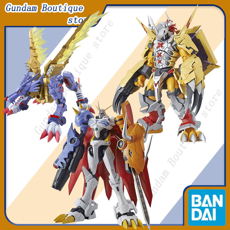Bandai Genuine FRS Digimon Adventure Metal Garurumon War Greymon Omegamon X-Antibody Anime Action
