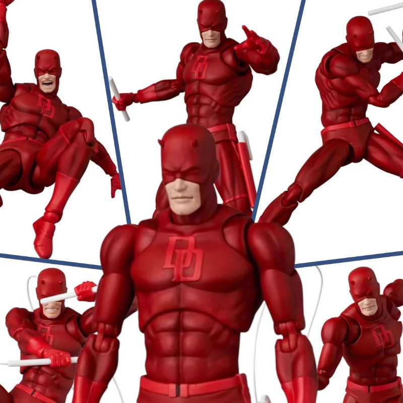 NEW CT Toys Daredevil Figure Mafex 223 SHF KO Daredevil Comic Version Action Figure PVC Figurine