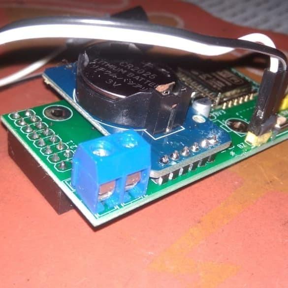 Controller Jam Running Text Sholat