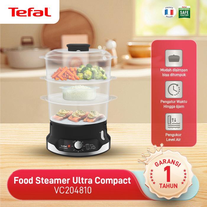 Tefal Food Steamer Ultra Compact VC204810 Pengukus Kukusan