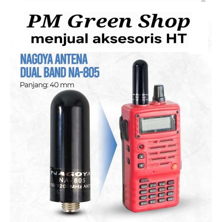 JTTOP" ANTENA HT JARAK JAUH DUALBAND VHF/UHF MINI HT CHINA BAOFENG BERLIN