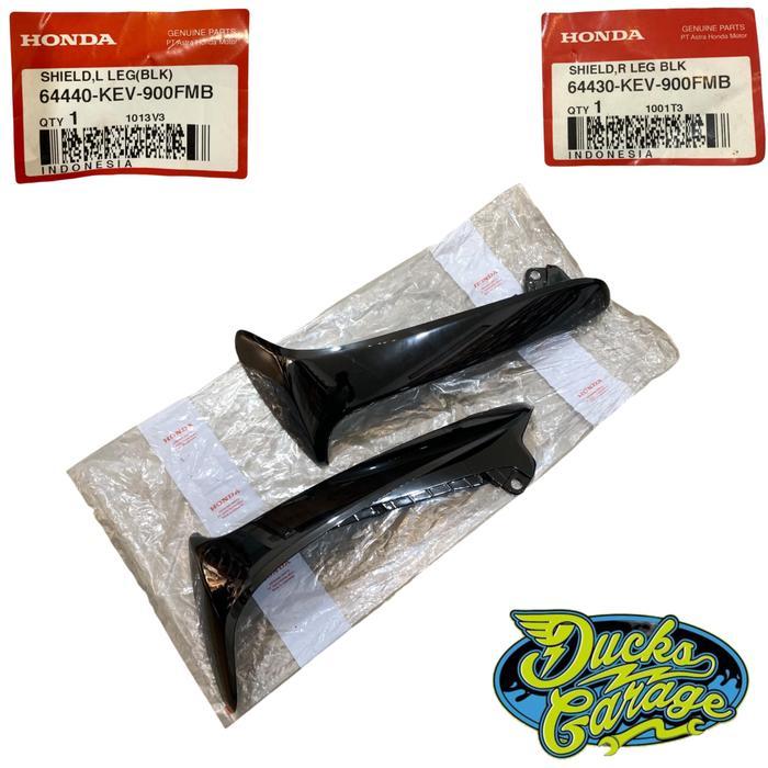 TERLARIS 64440-KEV-900FMB 64430-KEV-900FMB Cover Sayap Tebeng Luar Honda Supra X 100 Fit Old Hitam