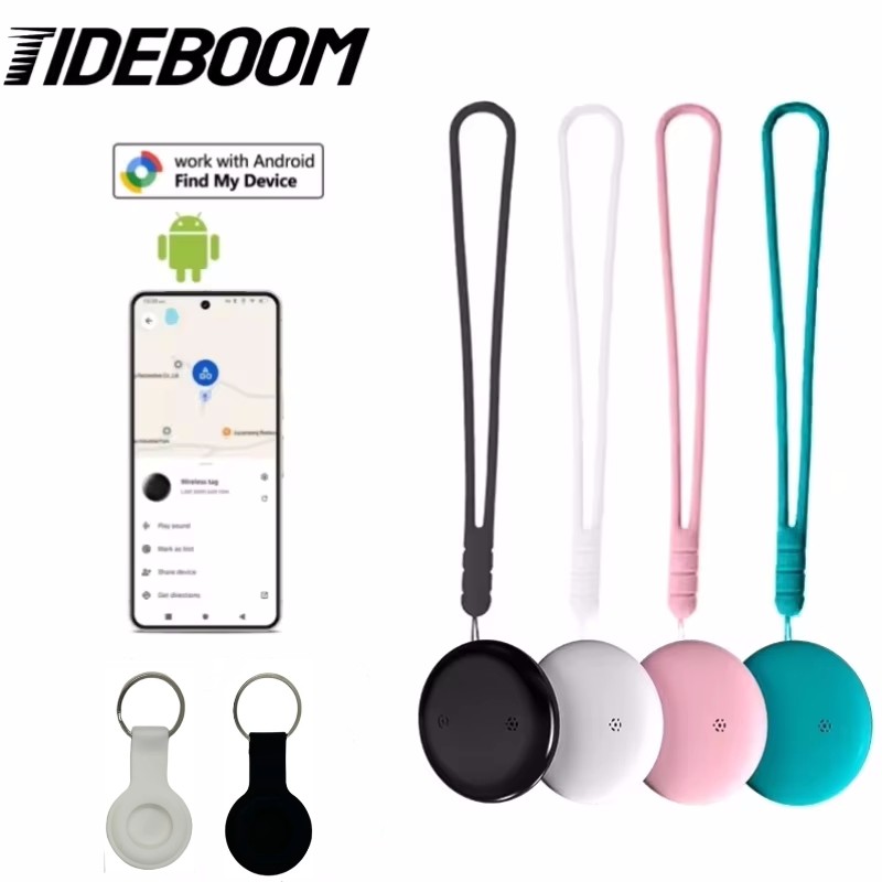 1Pcs Mini Tracker for Android Tag Key Finder Bag Lost Tracker Smart Bluetooth air-tag tracker work