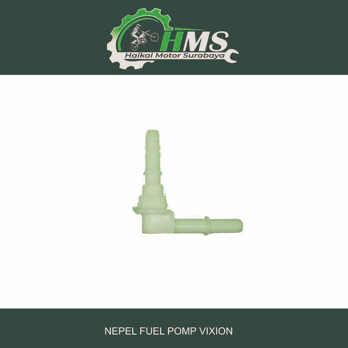 NEPEL FUEL POMP VIXION - NIPLE ATOM / PLASTIK SAMBUNGAN SELANG POMPA