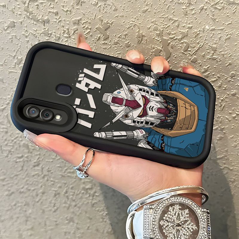 Casing Hp Samsung Galaxy A30 A20 M10s Case Casing Mesin armor pola Kasus HP Tangga Langit Mewah Sili