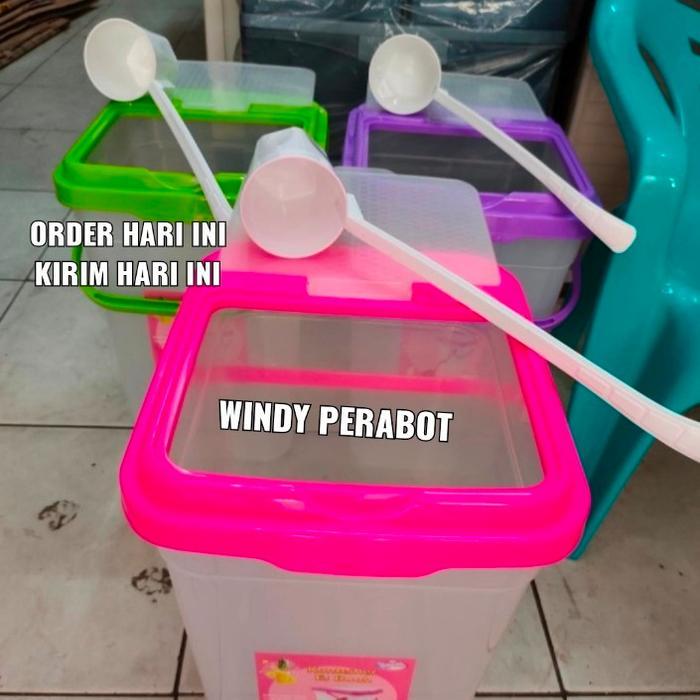 TOPLES PLASTIK ES BUAH 25 LITER/AKUARIUM ES BUAH 25 LITER