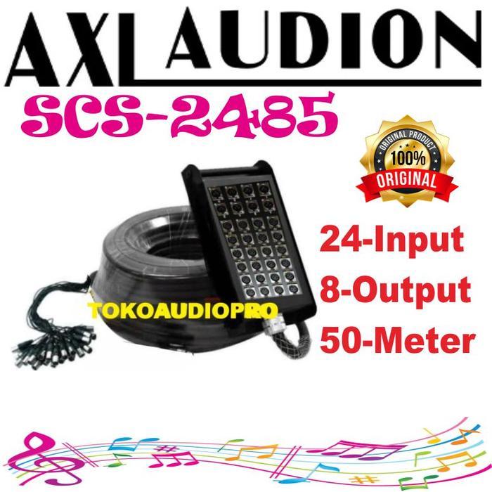 Axl Scs2485 Snake Kabel 24-Channel / 8 Out / 50 Meter Scs-2485 Co