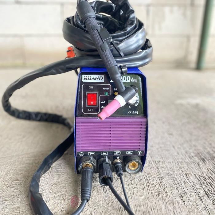 Mesin Las Bekas TIG ARGON 200A Riland MESIN LAS ARGON TIG GTAW TRAFO LAS INVERTER