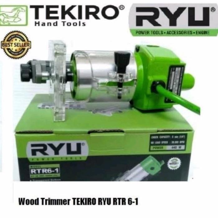 Ryu Mesin Profil Kayu Router Wood Trimmer Rtr 6-1 Rtr6-1 Rtr6 1