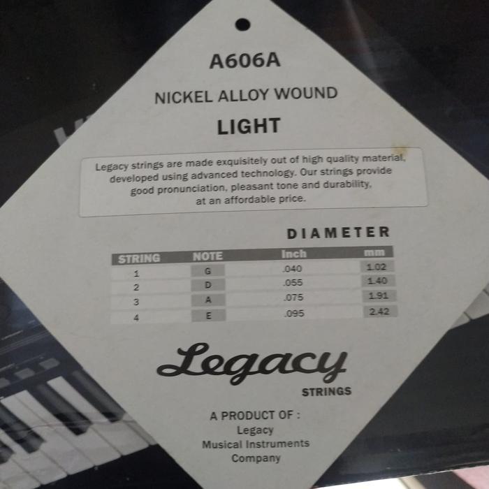 Best Seller Senar Gitar Bass Legacy 4 String /Senar Bass Electric Original Original