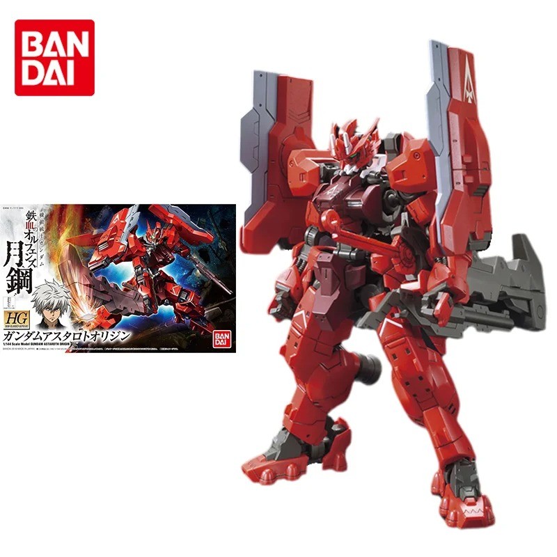 Bandai Original GUNDAM Anime HG IBO 1/144 ASTAROTH ORIGIN Action Figure Assembly Model Toys