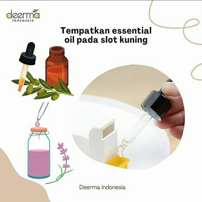 Deerma Humidifier Pelembab Udara Ultrasonic F600 Aromatheraphy Garansi Resmi Pasti Ori