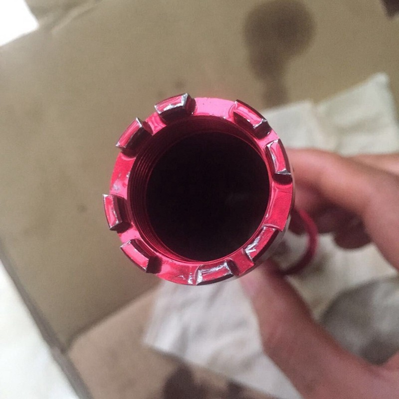 Terbaik ALLTOO 304 Stainless Steel Bike Tool For Cannondale Lefty 2.0 Supermax Castle Slider Tool 40