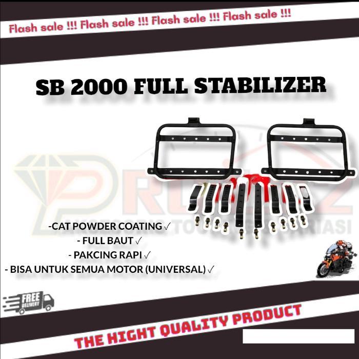 SB2000 Breket Box Samping Full Stabilizer SB 2000 Full Fitting