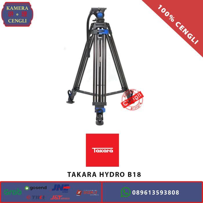 Takara Hydro B18 / B 18 Tripod Profesional With Fluid Head ORIGINAL