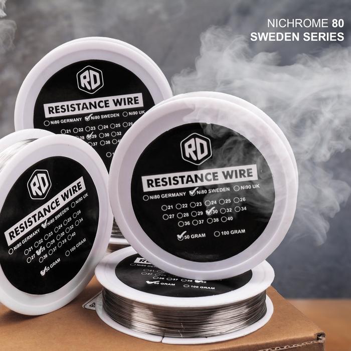 Rds - Ni80 Awg 28 32 34 36 Sweden By Sandvik High Quality Nichrome
