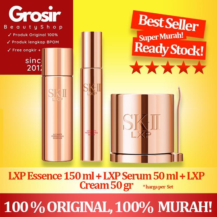 Sk-Ii/Sk2/Skii/Sk Ii Paket Lxp Ultimate Essence Serum Cream Real Size