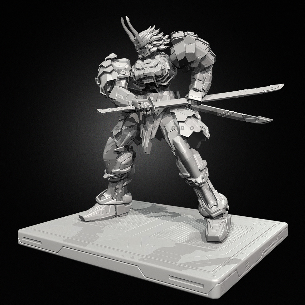 The height of man 50mm 75mm 90mm Resin model kits colorless and self-assembled TD-7508/3D