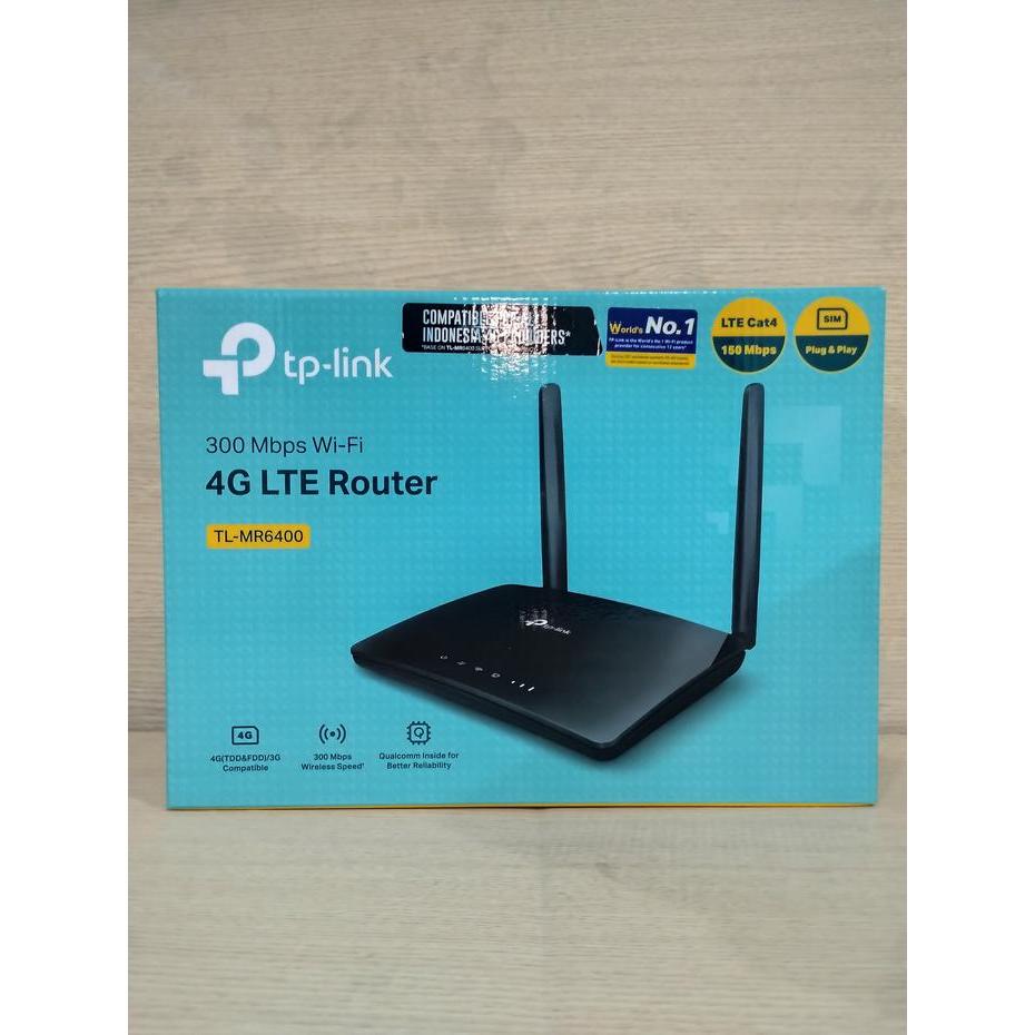 TP-LINK TL-MR6400 300MBPS WIRELESS N 4G LTE ROUTER TP LINK TL MR6400