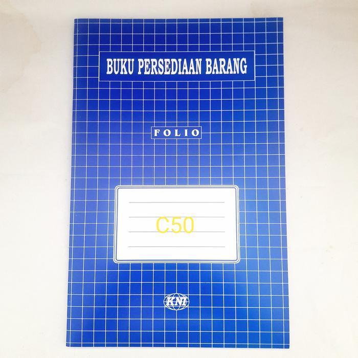 Buku Persediaan Barang Ukuran Folio, Buku Stock Barang, Ukuran Folio