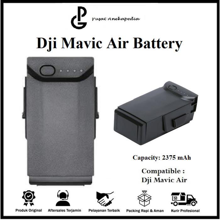 Dji Mavic Air Battery 2375 mAh - Dji Mavic Air 1 Baterai - Dji Mavic Air Batre 2375Mah