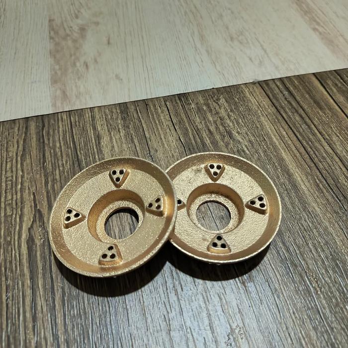 Original Burner Tungku Gas Kompor Rinai Cerobong Rinai 522E Kompor 2 Tungku