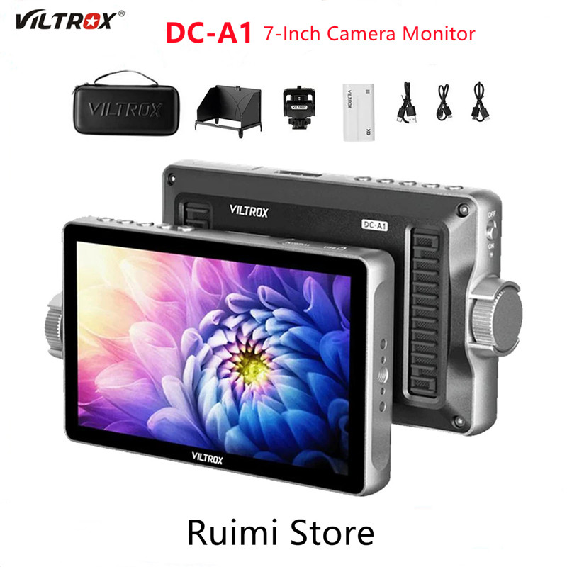 PROMO   VILTROX DC-A1 2800nit 7 Inch Video Field Monitor 4K Camera External Monitor For Photography 