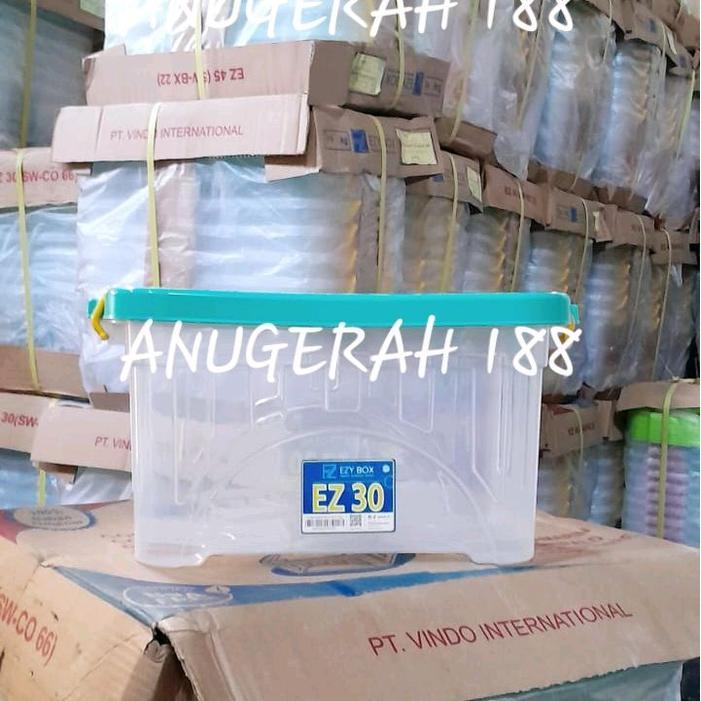 ORIGINAL Container Ezy Box 30 Liter / Container multiguna / tempat penyimpanan serbaguna / kotak