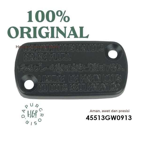 Bisa E-Faktur Tutup Master Rem Beat (Cap M/C) Ori Ahm Minyak Rem - 45513Gw0913