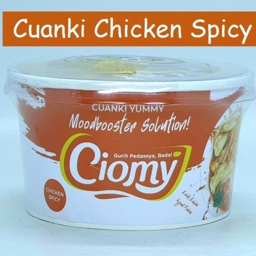 "New" Cuanki Cup Instan Chicken Spicy Mood Booster - Ciomy