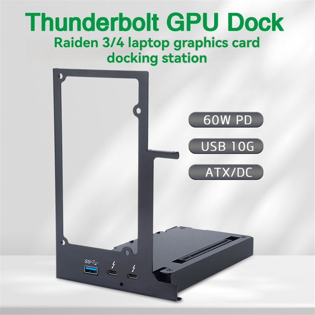 A10RR Laptop External Graphics Card GPU Dock for Thunderbolt 3/4 to PCIE Graphic Card for Laptop to