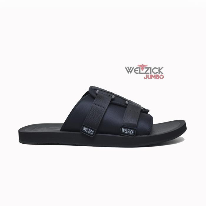 Welzick - Sandal Slide Jumbo Outdoor - Exvander Big Size Black