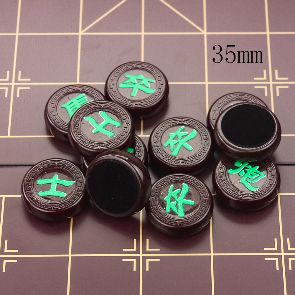 Xiangqi Magnetic Chess Set Folding Chinese Board Game Puzzle Travel Educational Toy with 32 Pieces