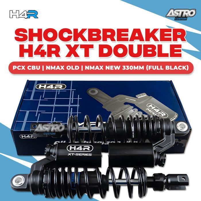H4R Shockbreaker Xt Series Pcx Adv 150 160 Nmax 155 Old New 330Mm Double Shock Suspension Belakang