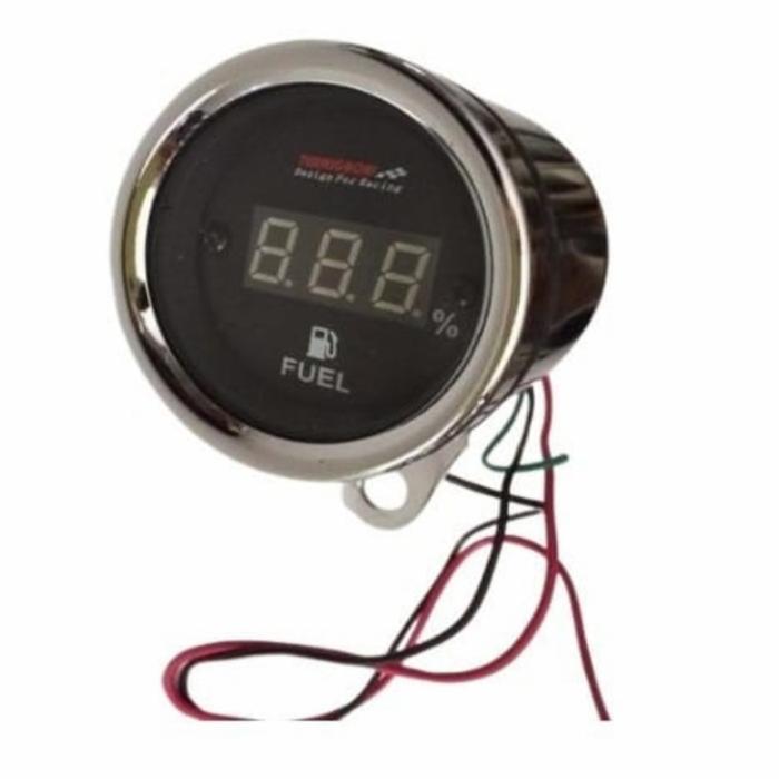 AMPER BENSIN DGITAL LED VARIASI SEMUA MOTOR / TAKARAN BENSIN VARIASI UNIVERSAL