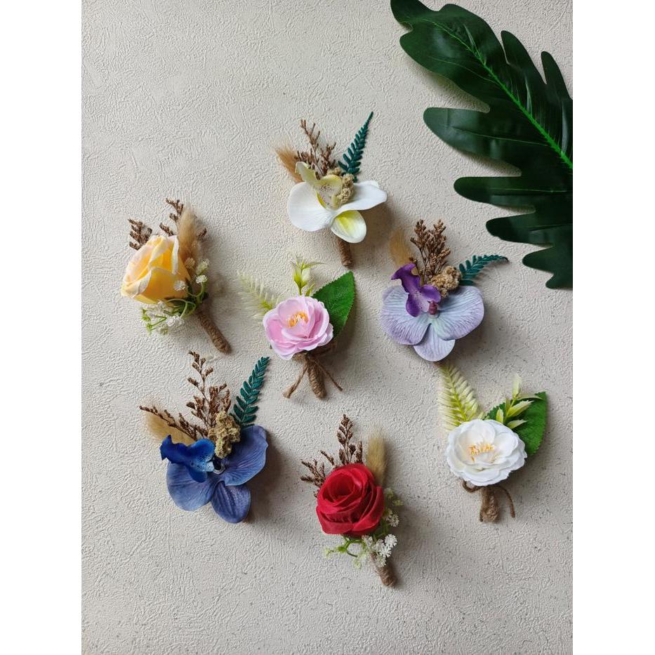 Bijinasi Korsase / Corsage / Korsase Bunga Jas / Corsage Jas / Bunga Kebaya / Pin Jas / Bros Bunga