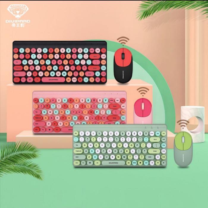 Mouse Keyboard Wireless Divipard Km510