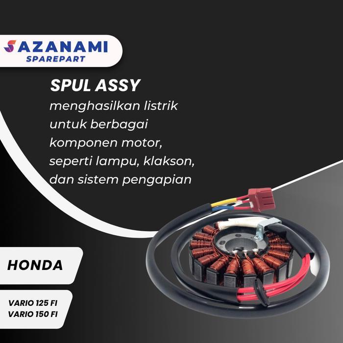 Ready SPUL ASSY MOTOR HONDA VARIO 125 FI HONDA VARIO 150 FI 2012-2017