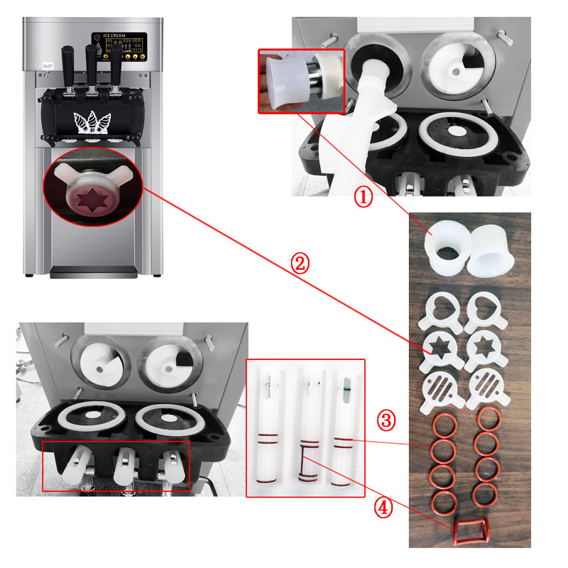 Ice Cream Machine/Gelato Making Machine/High Productivity Commercial Making Hard Ice Cream Machine