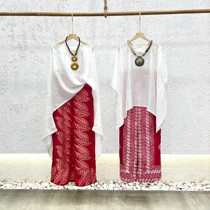 Lausboutique-Kulot Layer Viscose-Seri Kemerdekaan-Kulot Batik Wanita