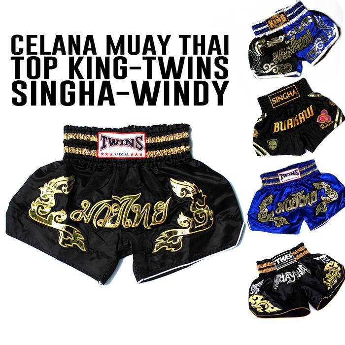 Celana Muay Thai Hayabusa, Muay Thai Shorts Hayabusa, Celana Muaythai