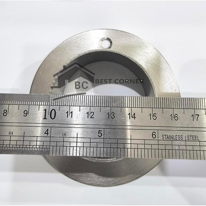 BRACKET TOPI 2 INCH STAINLESS / DOP PIPA STAINLESS BULAT