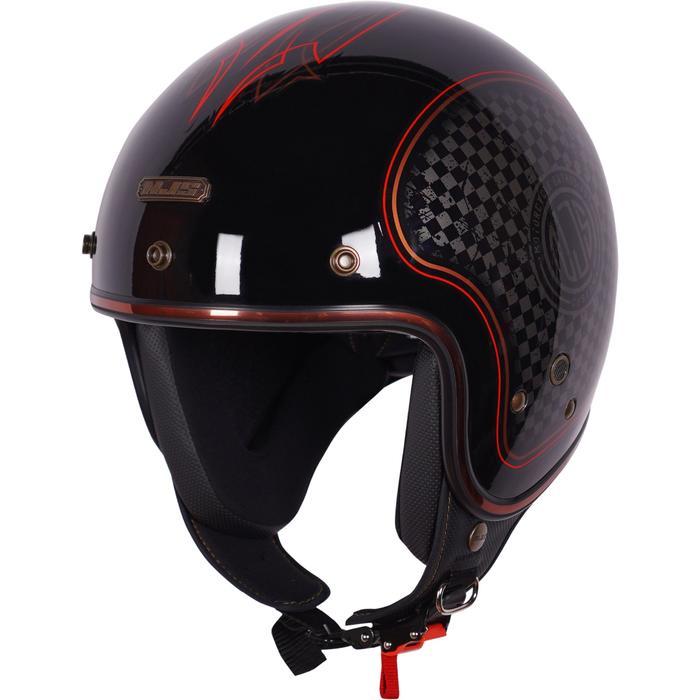 NJS NR80's Hotrod - Helm Retro NJS NR80S NJS NR NR Hotroad Motif Hotroad NJS Bogo Helm Bogo Bogo