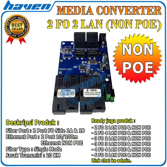 Sale Media Converter 2 Port Fo 2 Port Lan Pcb / Media Converter 2 Fo 2 Lan Pcb Switch Fiber Optic