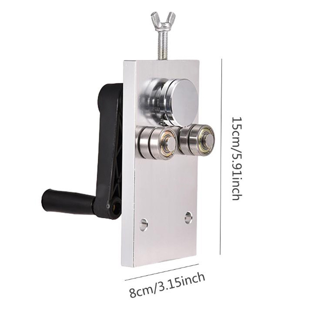 Guitar Fret Bender Zinc Alloy with Plastic Handle Luthier Tool for Bending Straightening Fret Wire