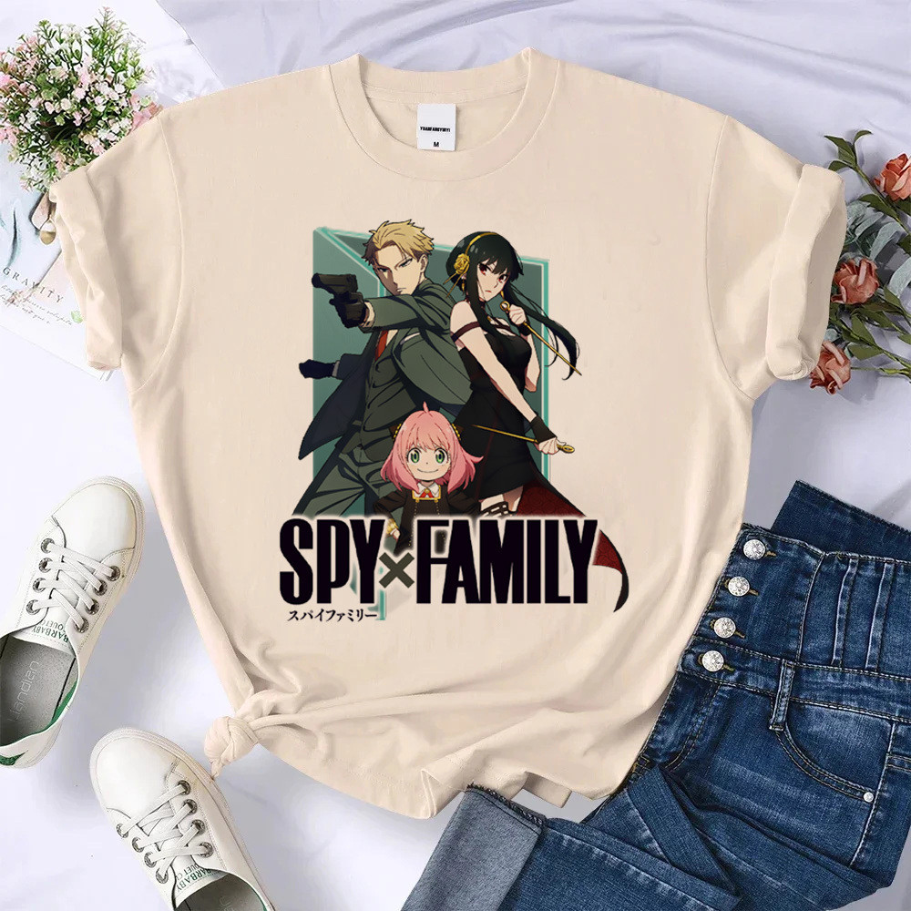 Anya t-shirts women graphic comfortable comic t shirt female funny Japanese 2000s clothes