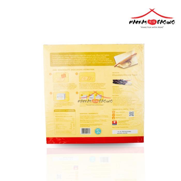 Puff Pastry Sheet Lembaran Pastry Beku Siap Pakai - Markasdaging