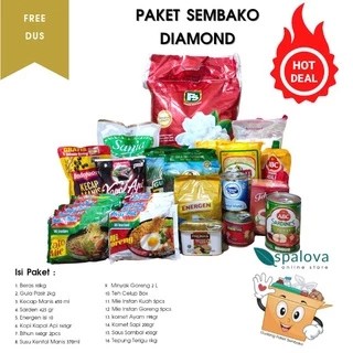 Paket Sembako Diamond Beras 10Kg