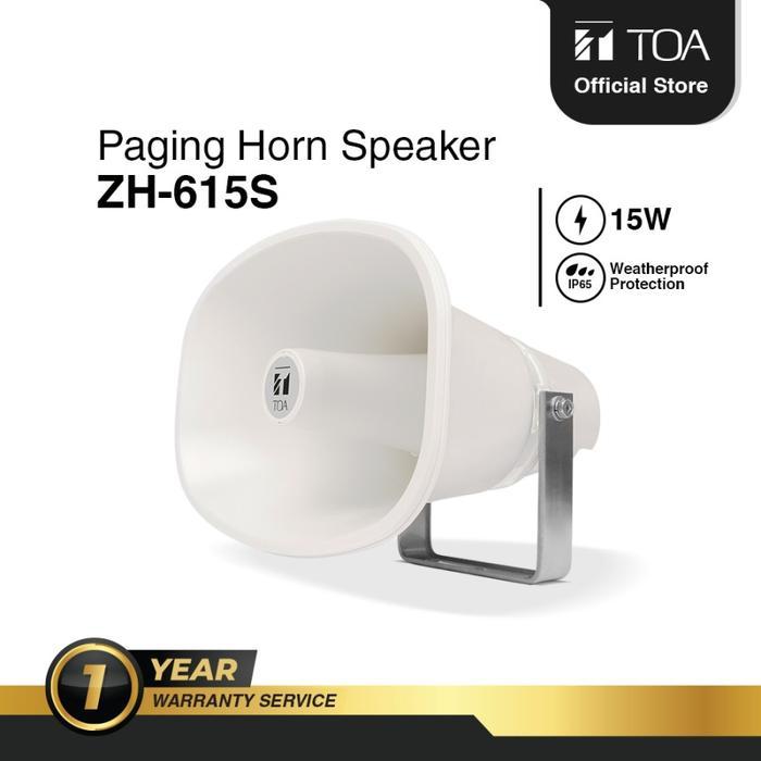 TOA ZH-615S Paging Horn Speaker 15 W Original Stainless Speakers