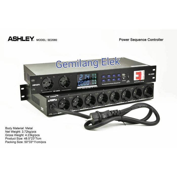 Power Sequencer Controller ASHLEY SE 2080 Original